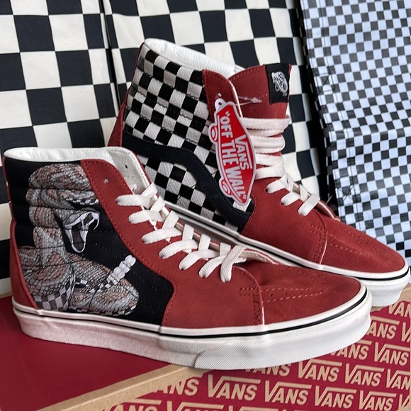 Vans Sk8-Hi Desert Snake/Chili Oil WMNS sneakers - Picture 7 of 16
